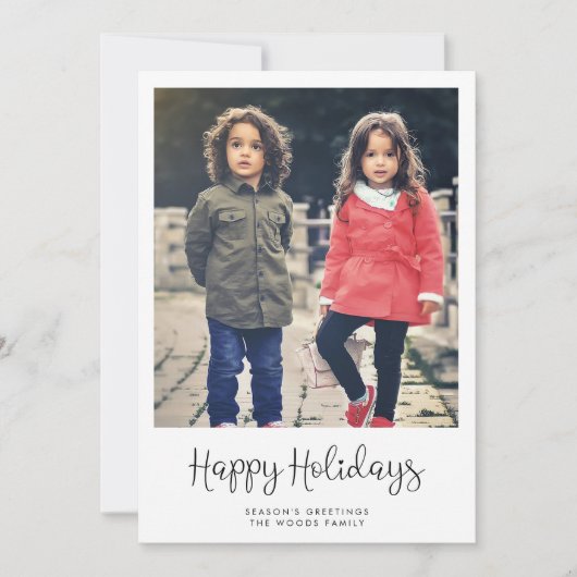 Schattigeste Prettige feestdagen Whimsical Feestdagenkaart (Voorkant)