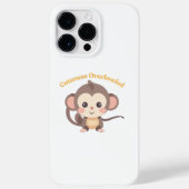 Schattigheid overbelast: aap Case-Mate iPhone case (Achterkant)