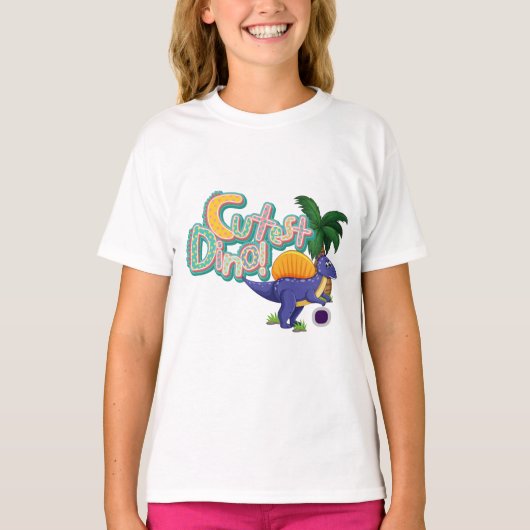 schattigste dino t-shirt (Voorkant)