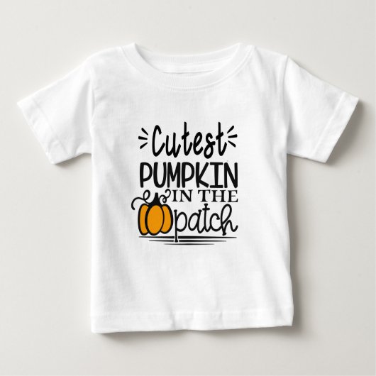 schattigste pompoen in patch T-shirt, halloween Ko (Voorkant)