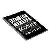 Schatting Manager Notitieboek (Rechterzijde)