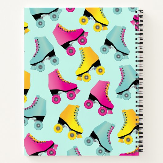 Schatting van het Kind van het Schaats van Rollers Notitieboek (Achterkant)