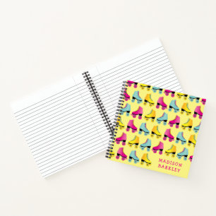 Schatting van het Kind van het Schaats van Rollers Notitieboek