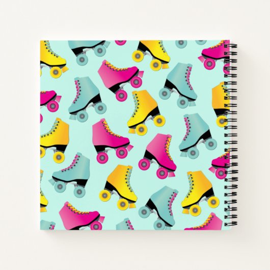 Schatting van het Kind van het Schaats van Rollers Notitieboek (Achterkant)