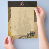 Schatzoek Flyer (Hand)