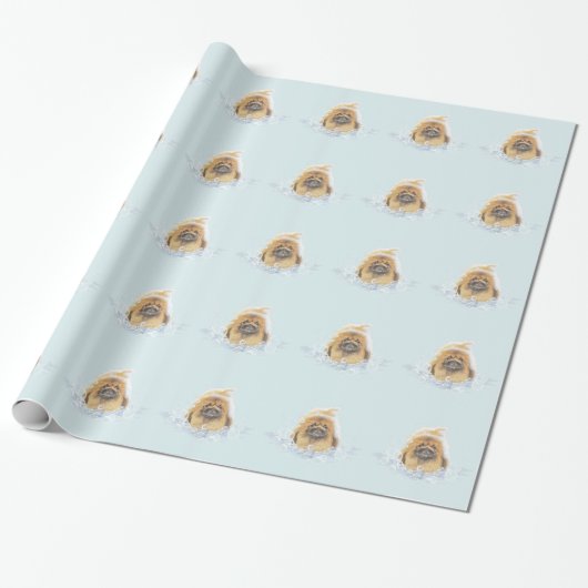 Schaumbad Cadeaupapier (Uitgerold)