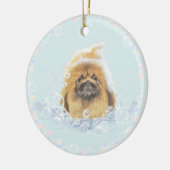 Schaumbad Keramisch Ornament (Links)
