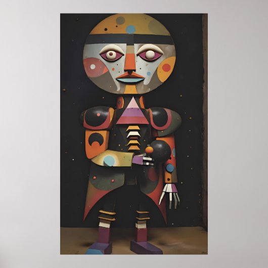 Schauspieler - Ken Gage Surrealistische Kunst Poster (Voorkant)