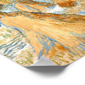 Schaven van de Wheat (1890), landschapskunst Van G Poster (Hoek)