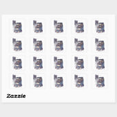 Schavuiten vierkante sticker (Vel)