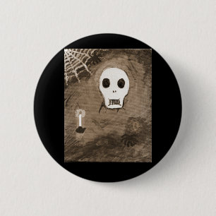 schedel0017 ronde button 5,7 cm