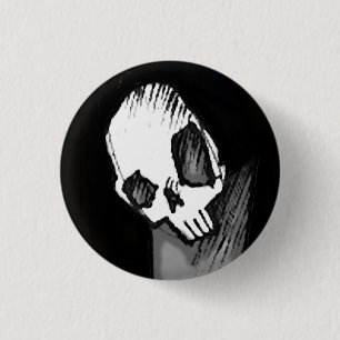 schedel 14 ronde button 3,2 cm