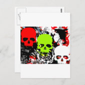 schedel 3 briefkaart (Voorkant / Achterkant)