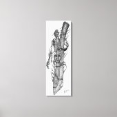 schedel 5 canvas afdruk (Voorkant)