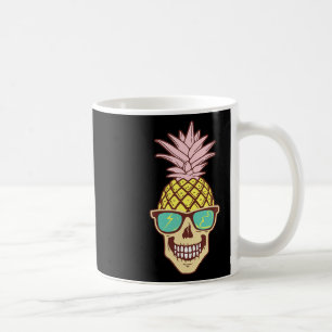 Schedel Ananas Fruit Zonnebril Hawaiian Aloha Beac Koffiemok