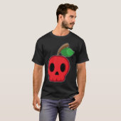 Schedel Apple Halloween T-shirt (Voorkant volledig)