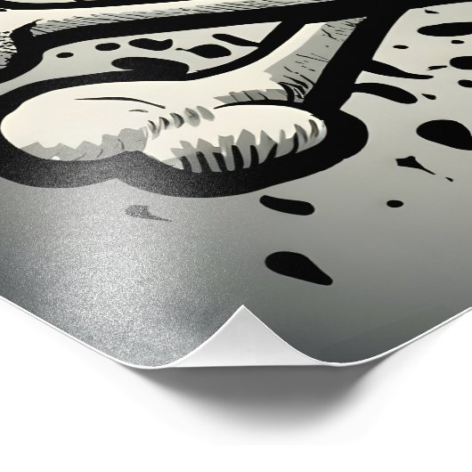 Schedel Art Prints Foto Afdruk (Hoek)