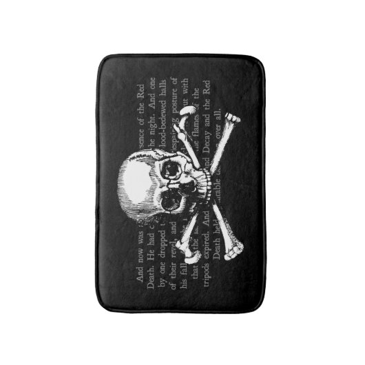  schedel badmat (Voorkant Verticaal)