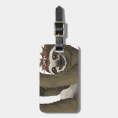 schedel bagagelabel (Voorkant verticaal)