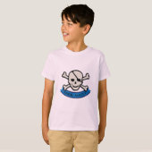 Schedel - Basis T-shirt voor kinderen (Voorkant volledig)