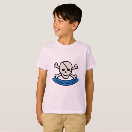 Schedel - Basis T-shirt voor kinderen (Voorkant volledig)