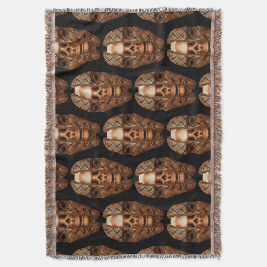 Schedel binnen: Innerlijke complexiteit onthullen Deken (Voorkant Verticaal)