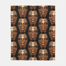 Schedel binnen: Innerlijke complexiteit onthullen Fleece Deken