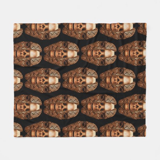 Schedel binnen: Innerlijke complexiteit onthullen Fleece Deken (Voorkant (Horizontaal))