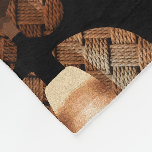 Schedel binnen: Innerlijke complexiteit onthullen Fleece Deken (Hoek)