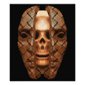 Schedel binnen: Innerlijke complexiteit onthullen Foto Afdruk (Voorkant)