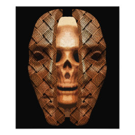 Schedel binnen: Innerlijke complexiteit onthullen Foto Afdruk