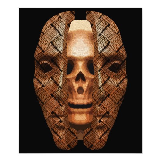 Schedel binnen: Innerlijke complexiteit onthullen Foto Afdruk (Voorkant)