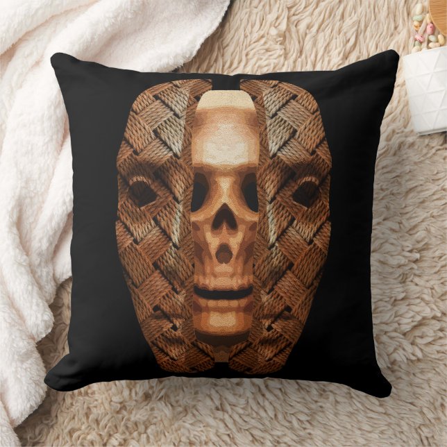 Schedel binnen: Innerlijke complexiteit onthullen Kussen (Deken)