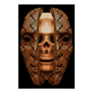 Schedel binnen: Innerlijke complexiteit onthullen Perfect Poster