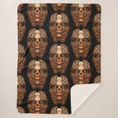 Schedel binnen: Innerlijke complexiteit onthullen Sherpa Deken (Voorkant)