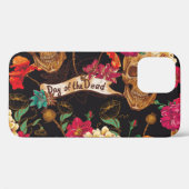 Schedel Bloemen Dag Dode Achtergrond Case-Mate iPhone Case (Achterkant (horizontaal))