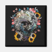 SCHEDEL BLOEMEN MAGNEET (Voorkant)