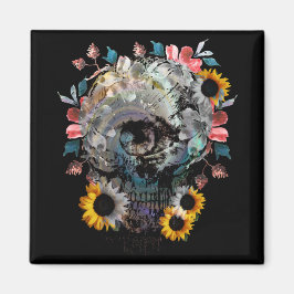 SCHEDEL BLOEMEN MAGNEET