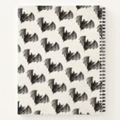  schedel boeken Dark Academia Gothic Halloween (Achterkant)