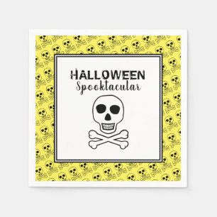 Schedel & Botten, Halloween Feest Servet