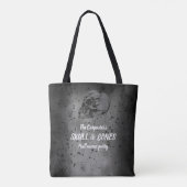 Schedel & Botten Halloween Tote Bag (Achterkant)