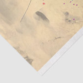 Schedel Botten Surf Rider Decoupage Tissuepapier (Detail)