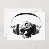 schedel briefkaart (Voorkant / Achterkant)