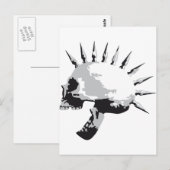 schedel briefkaart (Voorkant / Achterkant)