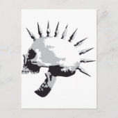 schedel briefkaart (Voorkant)