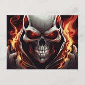 Schedel Briefkaart (Voorkant)