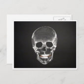 schedel briefkaart (Voorkant / Achterkant)