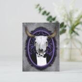  schedel briefkaart (Staand voorkant)