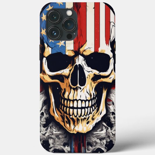 schedel Case-Mate iPhone case (Achterkant)