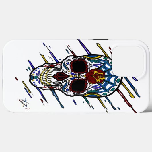 schedel Case-Mate iPhone case (Achterkant (horizontaal))